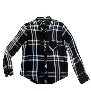 Black & White Flannel
